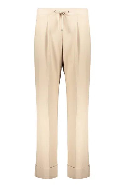 Herno Lightweight Elegant Versatile And Comfortable Pants In Burgundy