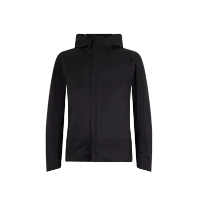 Herno Lightweight Hooded Jacket In Black