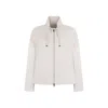 Herno Gray Polyamide Full-length Jacket In Gray