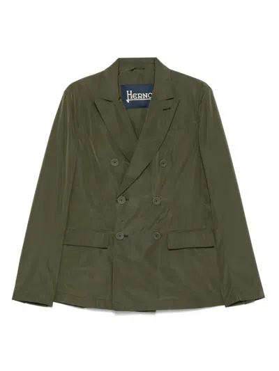 Herno Lightweight Jacket In Green