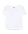Herno Corded-lace Cotton T-shirt In White
