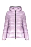 Herno Lightweight Lilac Jacket With Hood In Purple
