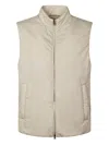 Herno Sleeveless High Collar Jacket