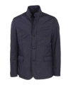 Herno Byron Blazer With Removable Bib In Black