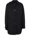 Herno Recycled Nylon Microfiber Parka With Removable Hood In Black