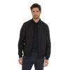Herno Lightweight Plain Bomber Jacket In Black