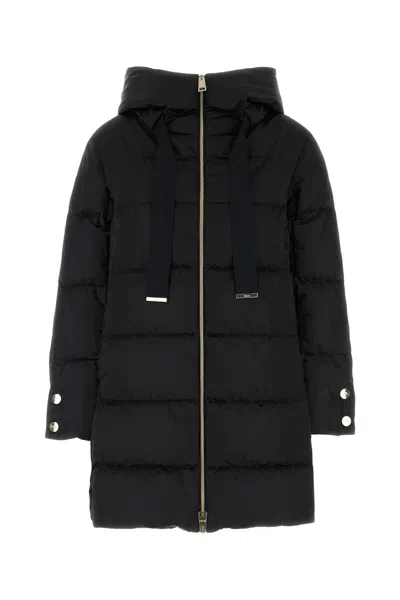 Herno Lightweight Quilted Down Jacket For Women In Black