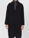 Herno Lightweight Wool And Nylon Outerwear In Black