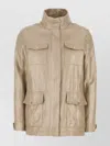 Herno Coated Linen Jacket