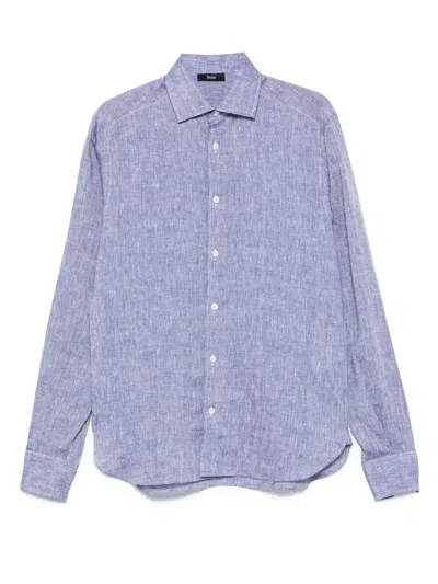 HERNO LINEN SHIRT