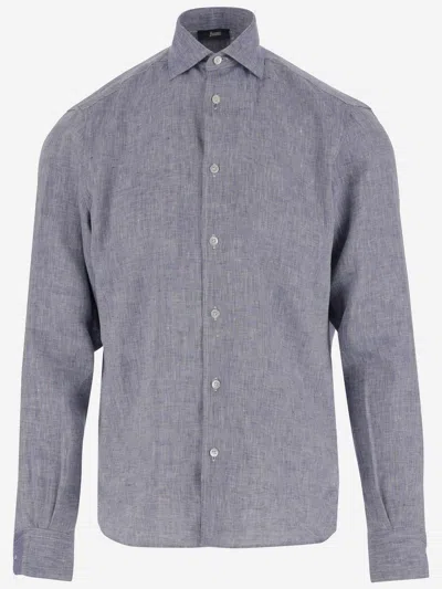 HERNO LINEN SHIRT
