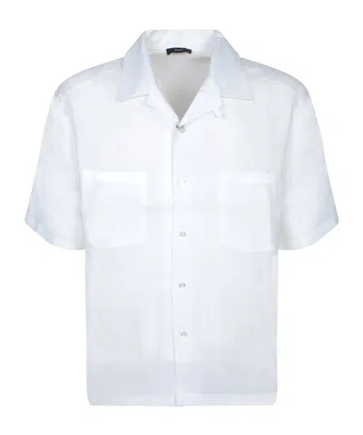 HERNO HERNO SHORT SLEEVED BUTTONED SHIRT