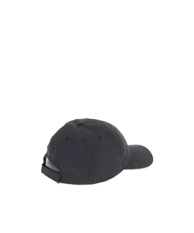Herno Logo Baseball Hat In Black
