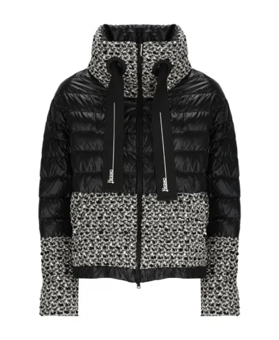 Herno Logo Casual Jacket In Black