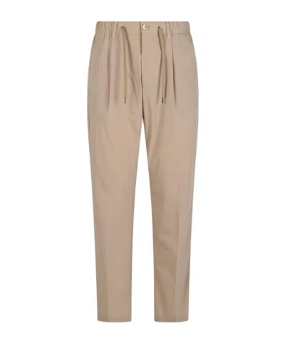 Herno Logo Casual Pants In Multi