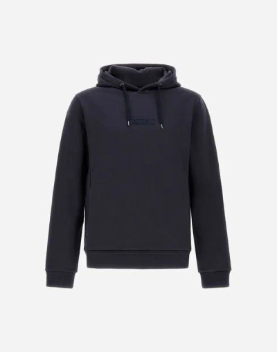 HERNO HERNO LOGO COTTON HOODIE