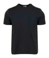 Herno Logo-debossed T-shirt In Black