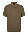 Herno Polo Shirt With Piquet Collar And Short Sleeves In Green