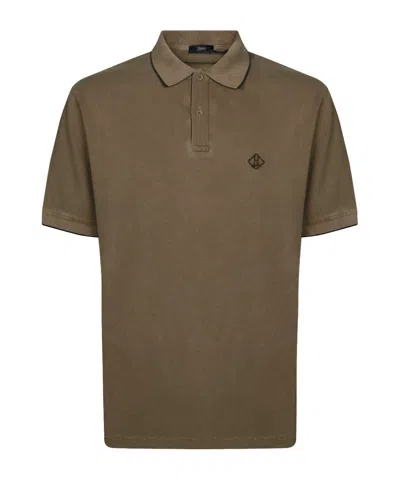 HERNO LOGO DETAIL POLO SHIRT