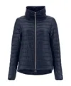 Herno Logo Down Jacket In Black