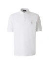 HERNO LOGO EMBROIDERED SHORT-SLEEVED POLO SHIRT