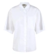 Herno Cotton Short-sleeved Shirt In White