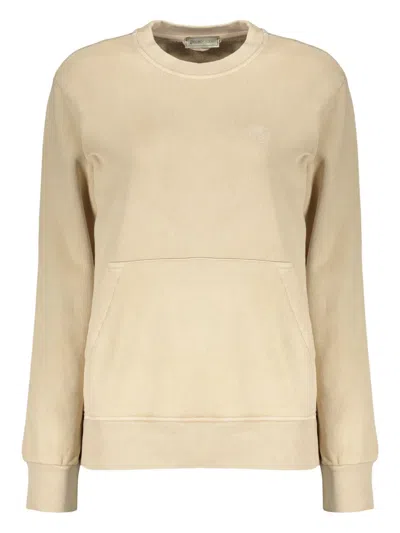 Herno Logo-embroidered Sweatshirt In Neutrals