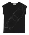 Herno Printed Graphic T-shirt In Black