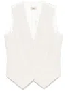 Herno Logo-jacquard Waistcoat In Neutrals