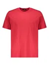 Herno Logo-motif Short-sleeve T-shirt In Red
