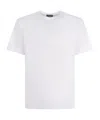 Herno Logo Patch Crewneck T-shirt In White