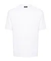 Herno Regular Fit Short Sleeve Crew Neck T-shirt In White