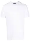 Herno Regular Fit Short Sleeve Crew Neck T-shirt In White