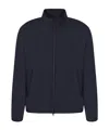 Herno Blue Nylon Jacket In Blue