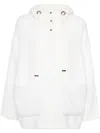 Herno Logo-plaque Jacket In White