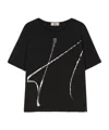 Herno Interlock Jersey T-shirt In Black