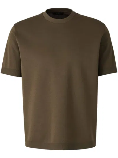 HERNO LOGO-PLAQUE T-SHIRT