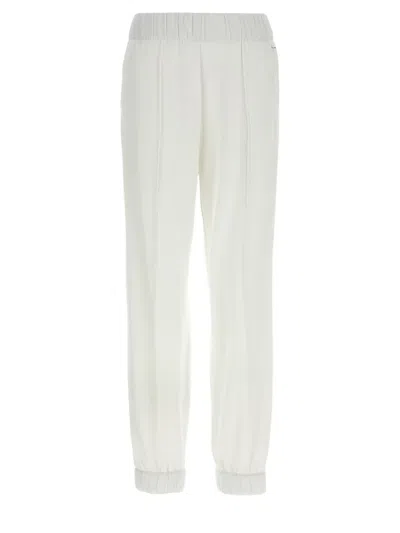 HERNO LOGO-PLAQUE TRACK PANTS