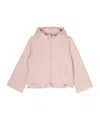 Herno Logo-plaque Zip-up Raincoat In Nude
