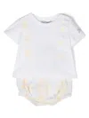 Herno Logo-print Shorts Set In White