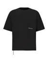 Herno Logo Printed Crewneck T-shirt In Black