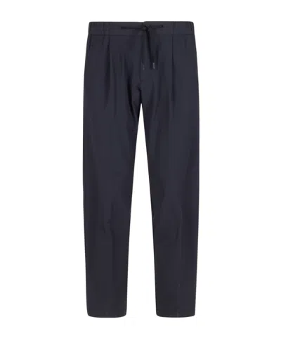 Herno Logo Track Pants In Black