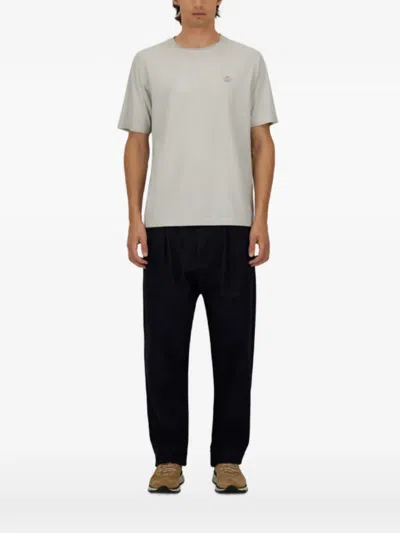 Herno Logo T-shirt In Gray