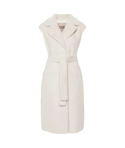 Herno Logo Vest In White