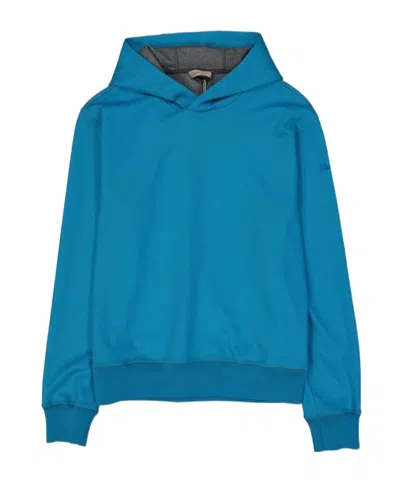 HERNO LOGO-DETAIL HOODIE
