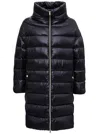 Herno Iconico Woman Puffer Midnight Blue Size 4 Polyamide