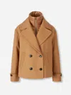 Herno Long Coat By In Brown