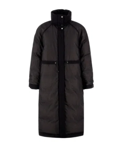 Herno Long Down Jacket In Black