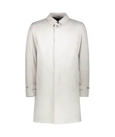 Herno Long Down Jacket In White