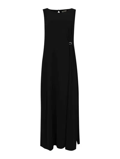 Herno Long Dress In Black